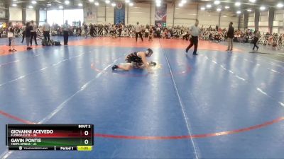 92 lbs Rd# 1 9:00am Friday - Giovanni Acevedo, Florida Elite vs Gavin Pontis, Terps XPress