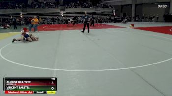 105 lbs Quarterfinals (8 Team) - August Gillitzer, Rocori vs Vincent Saletta, GSL
