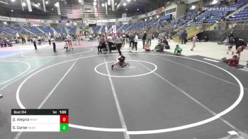 78 lbs Semifinal - Quintin Alegria, Montrose Elite vs Simon Carter, Bear Cave WC