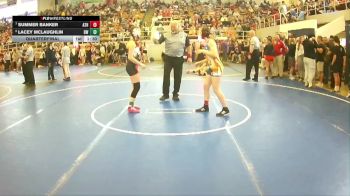 124 lbs Quarterfinal - Summer Banker, Athena vs Lacey Mclaughlin, Big Walnut