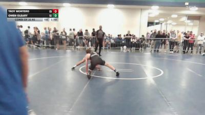 120 lbs Consi Of 32 #2 - Troy Montero, CA vs Owen OLeary, NJ