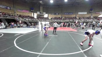 116 lbs Consi Of 8 #2 - Blane Stamos, Pikes Peak Warriors vs Cooper Butler, Widefield WC