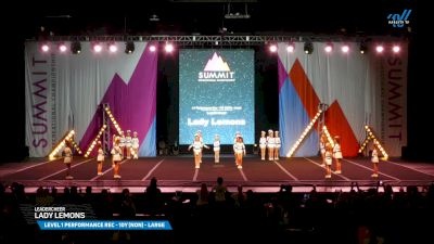 Leadercheer - Lady Lemons [2025 L1 Performance Rec - 10Y (NON) - Large Day 1] 2025 The Recreational Summit
