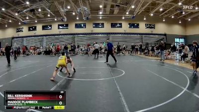 80 lbs Round 3 (8 Team) - Bill Kershisnik, Virginia Patriots vs Maddox Plambeck, Brawler Elite