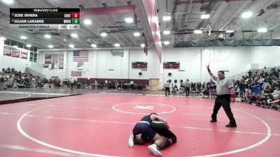 113 lbs Quarterfinal - Jose Rivera, Canton vs Julian Larabee, Morgan