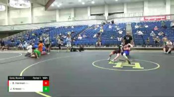 116 lbs Cons. Round 2 - Brett Harman, Brunson vs James Kresse, Panther Wrestling