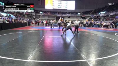 7A 175 lbs Cons. Round 3 - Amari Allen, Smiths Station Hs vs Micah Anderson, Auburn