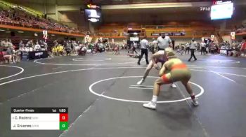 152 lbs Quarterfinal - Cole Radenz, Gorilla WC vs Jonah Gruenes, Minneota