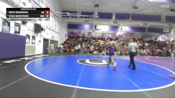 Boys 167 lbs Cons. Semi - Cole Matayoshi, Shasta Boys vs Seth Morrison, Live Oak Boys