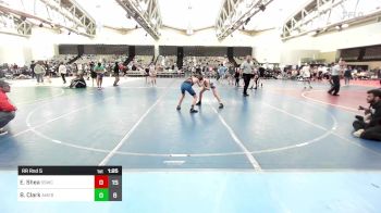 89 lbs Rr Rnd 5 - Eli Shea, South Side Wrestling Club vs Brayden Clark, American MMAW