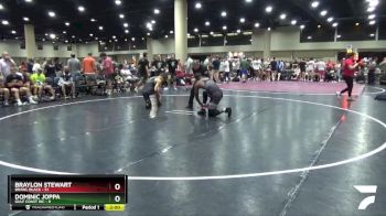 165 lbs Round 2 (6 Team) - Braylon Stewart, BRAWL Black vs Dominic Joppa, Gulf Coast WC