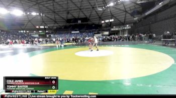 105 lbs Cons. Semi - Cole James, Thunder Mountain Wrestling Club vs Tommy Baxter, Punisher Wrestling Company