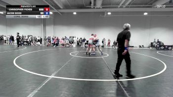 Masters B GR - 88 lbs Cons. Semis - Chrisopher Fickes, Mad Cow Wrestling Club vs Jacob Good, Rochelle Wrestling Club