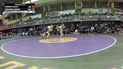 165 lbs Quarters & 1st Wb (16 Team) - Dominic Gillett, Bennington vs Jonathan Jordan, Manhattan HS