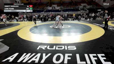 190 lbs Final - Emmitt Sherlock, Gilman vs Lane Foard, Benedictine Prep