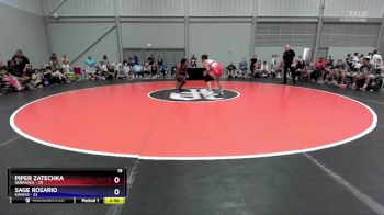 155 lbs Round 3 (8 Team) - Piper Zatechka, Nebraska vs Sage Rosario, Kansas