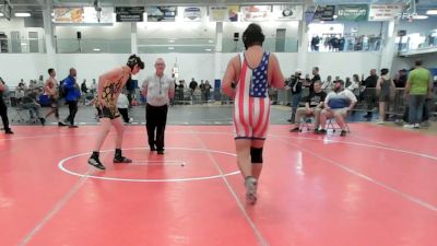 188 lbs Quarterfinal - Chase Rancourt, Maine Hammahs vs Howie Demaine, NEK Pythons