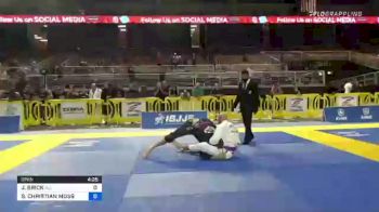 JEREMY BRICK vs SAMUEL CHRISTIAN MOSS 2021 Pan Jiu-Jitsu IBJJF Championship