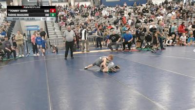 53 lbs Cons. Semis - Tommy Gunn, Bear Lake Wrestling Club vs Tadhg Maguire, Northside Wrestling Club