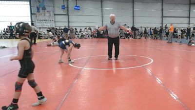 52 lbs Round 5 - 4:00pm Saturday - Oliver Bartholomew, PA Silver vs Blaine Page, Untouchables