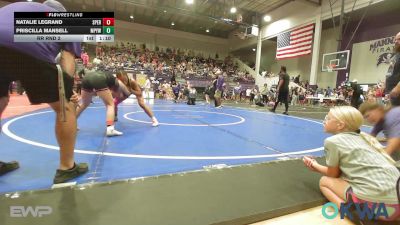 102 lbs Rr Rnd 2 - Natalie LeGrand, Sperry Wrestling Club vs Priscilla Mansell, Mannford Pirate Youth Wrestling