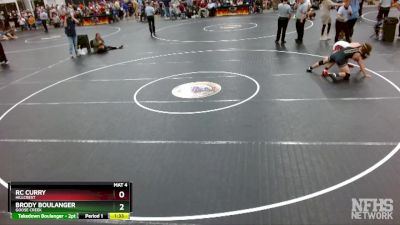 5A 150 lbs Cons. Round 1 - Brody Boulanger, Goose Creek vs RC Curry, Hillcrest