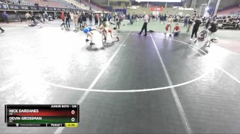 126 lbs Cons. Round 4 - Devin Grossman, MT vs Nick Dardanes, CO