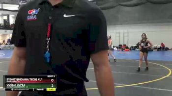 101 lbs Round 2 (6 Team) - Taylor Wilson, Indiana Tech vs Odelia Lopez, Schreiner Unvirsity