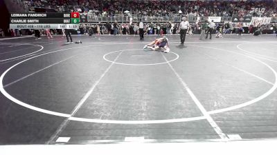 118 lbs Round Of 16 - Leimana Fandrich, Darkhorse WC vs Charlie Smith, Unattached