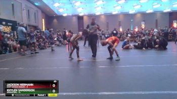 65 lbs Round 1 (4 Team) - Khylen Sanderson, Operators vs Jackson Hermann, East Kansas Eagles
