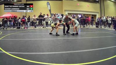 70 lbs Final - Isaac 'the Hammer' Ortega, Desert Dogs WC vs Jaxson Lawrence, Gold Rush Wr Ac