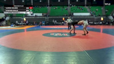 1A-4A 285 Cons. Round 4 - Stephen Walls, New Hope HS vs Aaron Holmes, Deshler