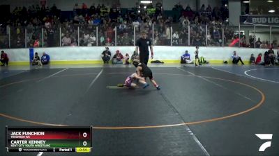 46 lbs Cons. Round 4 - Jack Funchion, Tecumseh WC vs Carter Kenney, Kent City Youth Wrestling