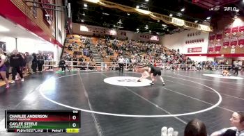 190 lbs Champ. Round 1 - Caylee Steele, Campbell County vs Charlee Anderson, Rocky Mountain