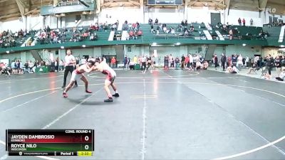 149 lbs Cons. Round 4 - Royce Nilo, Wisconsin vs Jayden Dambrosio, Edinboro