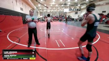 113 lbs Round 1 (4 Team) - Jake Brown, Rock Canyon vs James Wethington, Overland