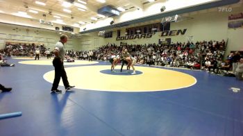 153 lbs Semifinal - Brock Mantanona, Palm Desert vs Laird Root, Poway