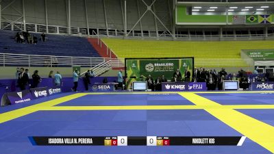 Nikolett Kis vs Isadora Villa N. Pereira 2025 Brasileiro Jiu-Jitsu IBJJF