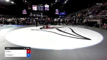 120 lbs Rnd Of 32 - Griffin Rial, Colorado vs Easton Cooper, Wisconsin