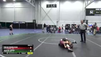 92 lbs Round 3 (8 Team) - Micah Engelman, Mat Assassins vs Austin Appel, Warhawks Red