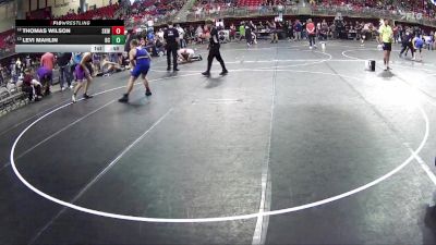 175 lbs Cons. Round 1 - Thomas Wilson, Shelton Kids Wrestling vs Levi Mahlin, Battle Creek