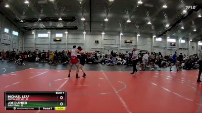 144 lbs Round 2 (4 Team) - Joe D`Amico, Ohio Titan vs Michael Leaf, Capital City WC