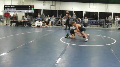 132 lbs Consi Of 64 #2 - Brody Neill, NJ vs Antonio Boni, PA