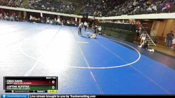 71 lbs Champ. Round 2 - Creo Davis, Sebolt Wrestling Academy vs Loftan Alfstad, Moen Wrestling Academy