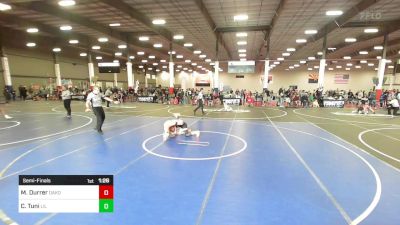 90 lbs Semifinal - Maximus Durrer, Oakdale WC vs Cash Tuni, Lil Buckaroos