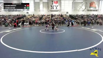 44 lbs Cons. Round 1 - Ayden Vetter, Gowanda Wrestling Club vs Oliver Enright, Pal-Mac Wrestling