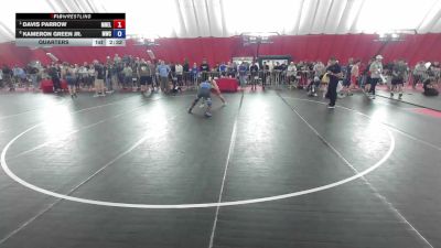 150 lbs Quarters - Davis Parrow, Mn Elite vs Kameron Green Jr., MWC