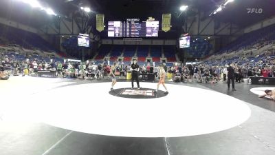 100 lbs Cons 8 #2 - Kaiden Belinsky, IA vs Xavier Diaz, PA