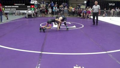 70 lbs Consi Of 8 #2 - Nelson Stevens, Moravia vs Oliver Cotto, Loysville