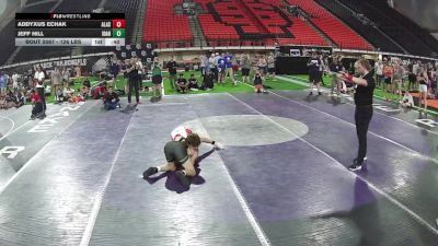 126 lbs Champ. Round 1 - Addyxus Echak, Alaska vs Jeff Hill, Idaho